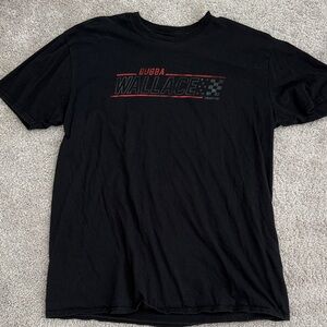 Bubba Wallace 23XI Racing Nascar Black and Red Short Sleeve Tee